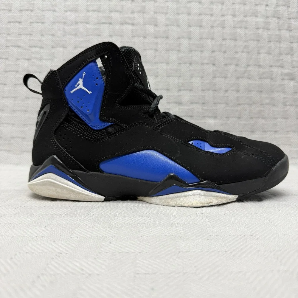 Nike Air Jordan True Flight Black Game Royal Mens Size 8.5 342964-042